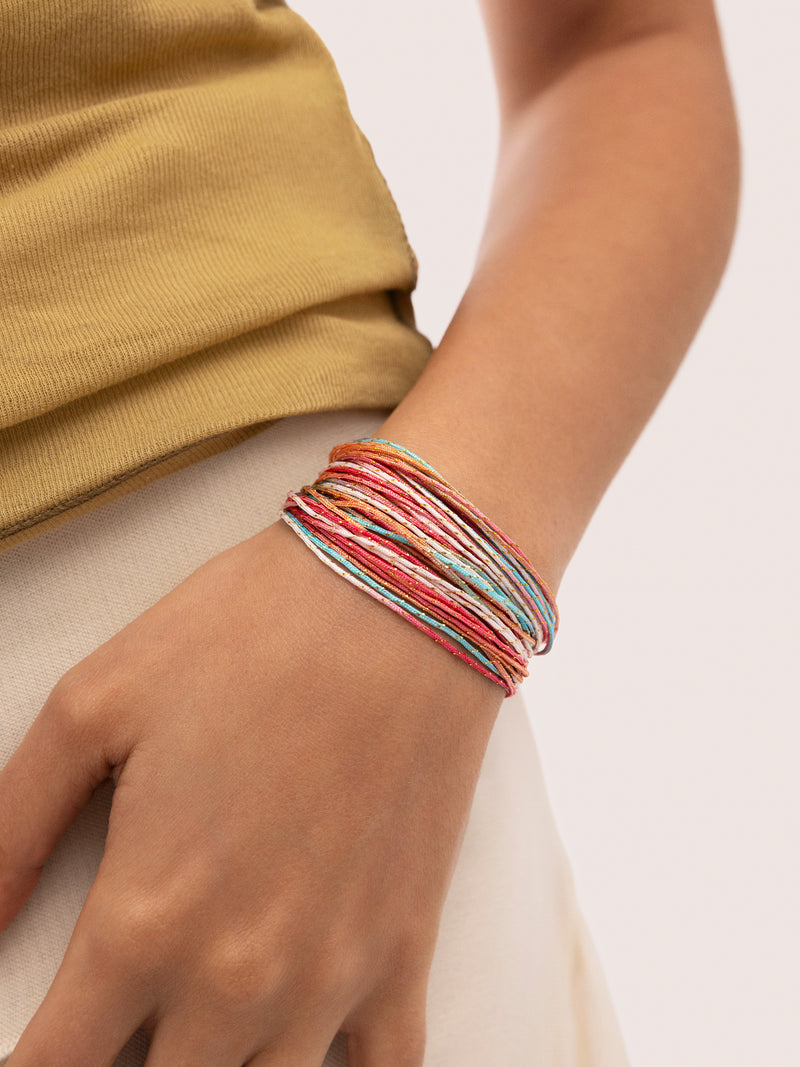 Pack 3 Pulseras Rainbow Spark Acero