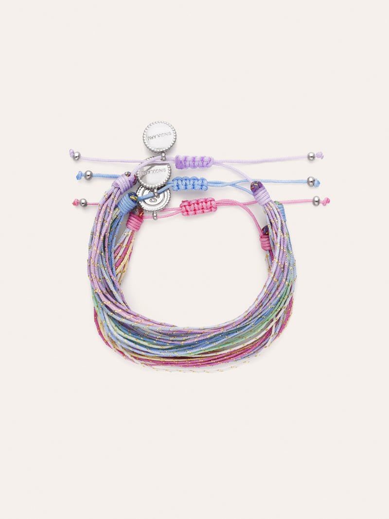 Pack 3 Pulsera Sunset Spark Acero