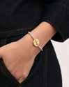 Pulseira Abuela Colors Banho de Ouro
