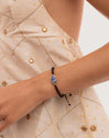 Alma Amulet-armband van staal met 18-karaats vergulding