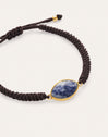 Alma Amulet-armband van staal met 18-karaats vergulding