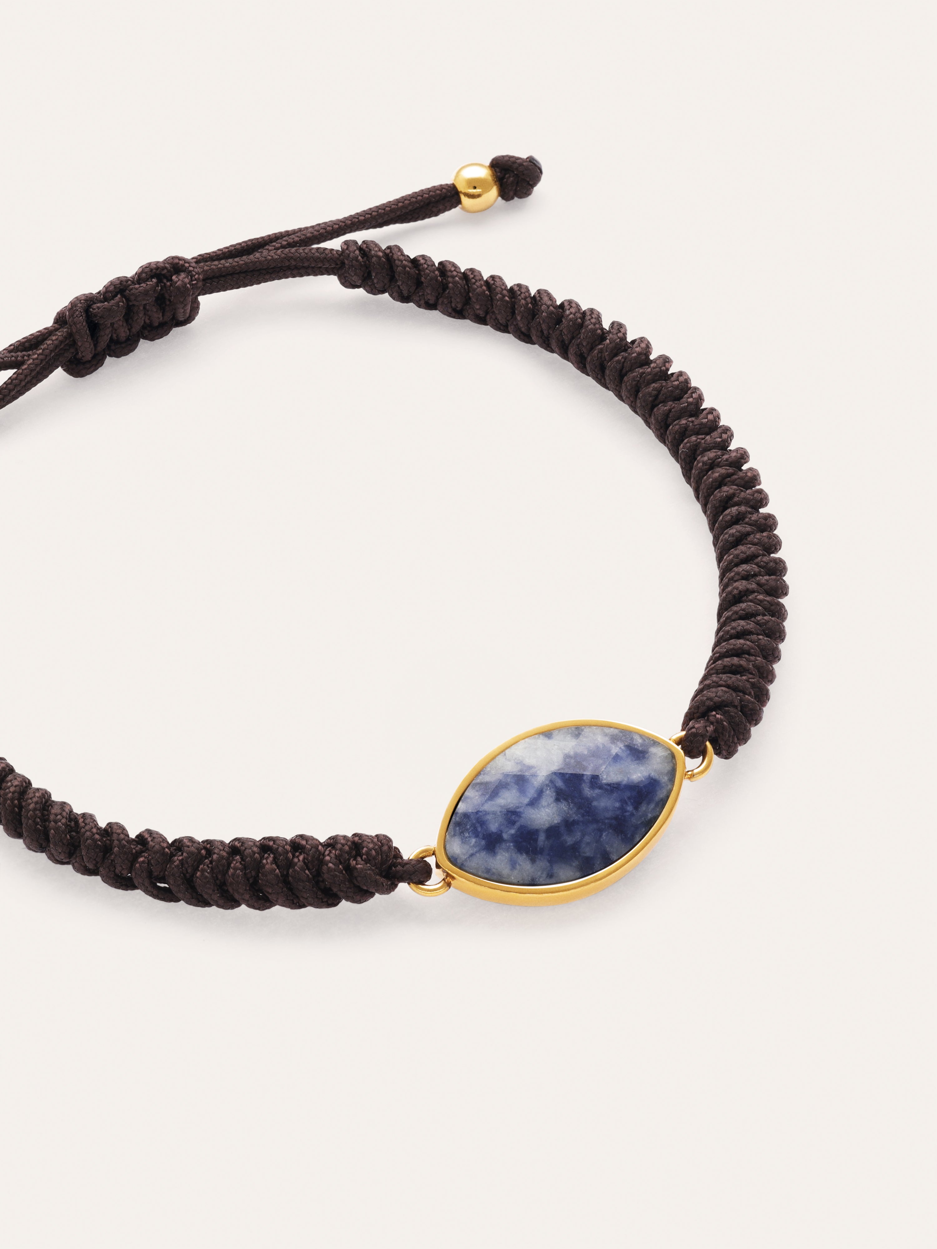 Alma Amulet-armband van staal met 18-karaats vergulding