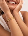 Bracciale Rigido Alma Rosé Placcato Oro - vista 4