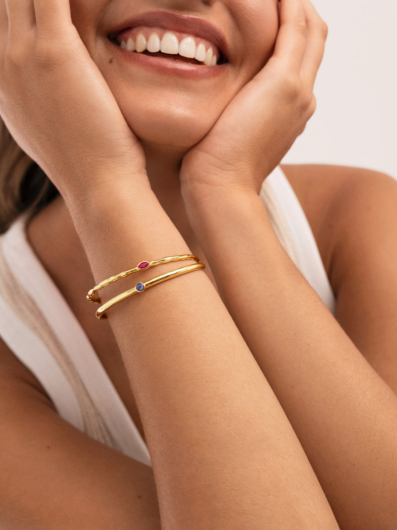 Bracciale Rigido Alma Rosé Placcato Oro