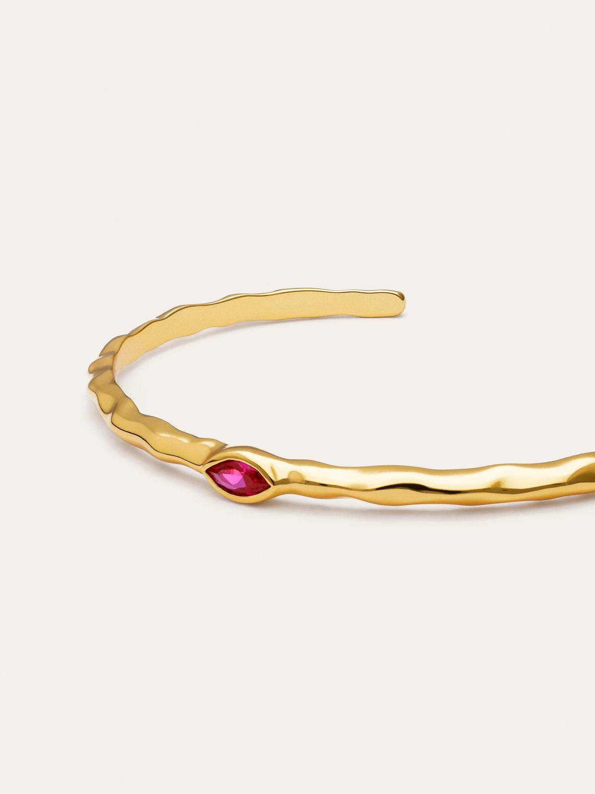 Imagen detalle de Bracciale Rigido Alma Rosé Placcato Oro