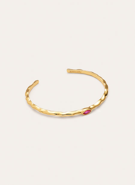 Bracciale Rigido Alma Rosé Placcato Oro
