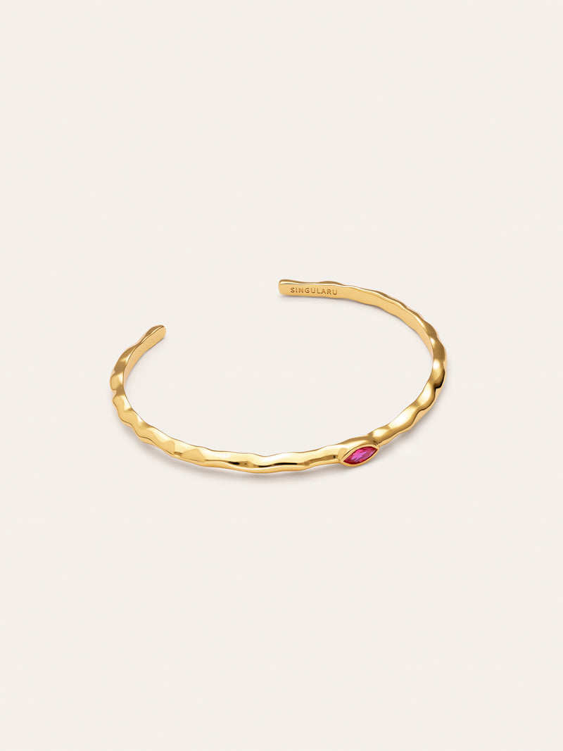 Bracciale Rigido Alma Rosé Placcato Oro