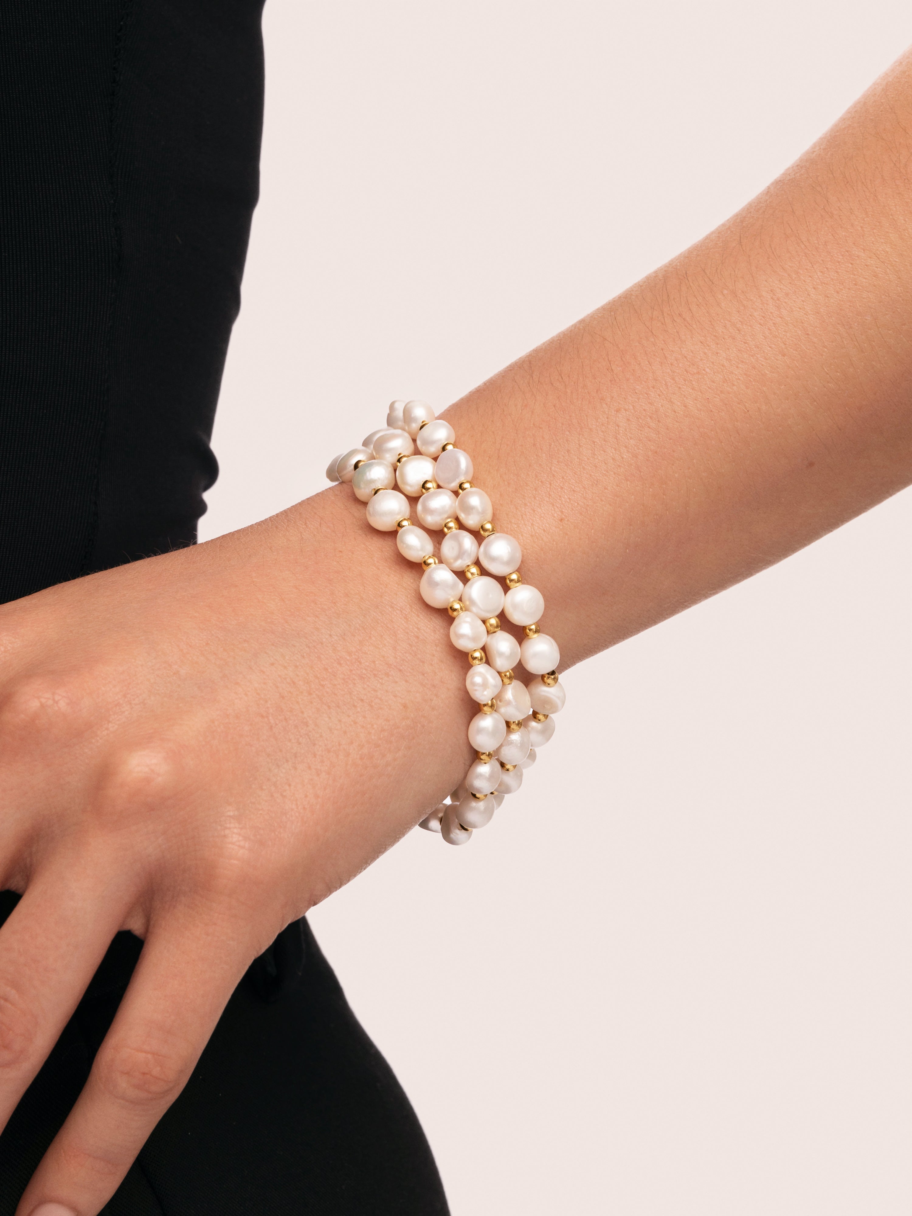 Audrey Premium Stainless Steel Gold Bracelet