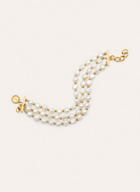 Audrey Premium Stainless Steel Gold Bracelet