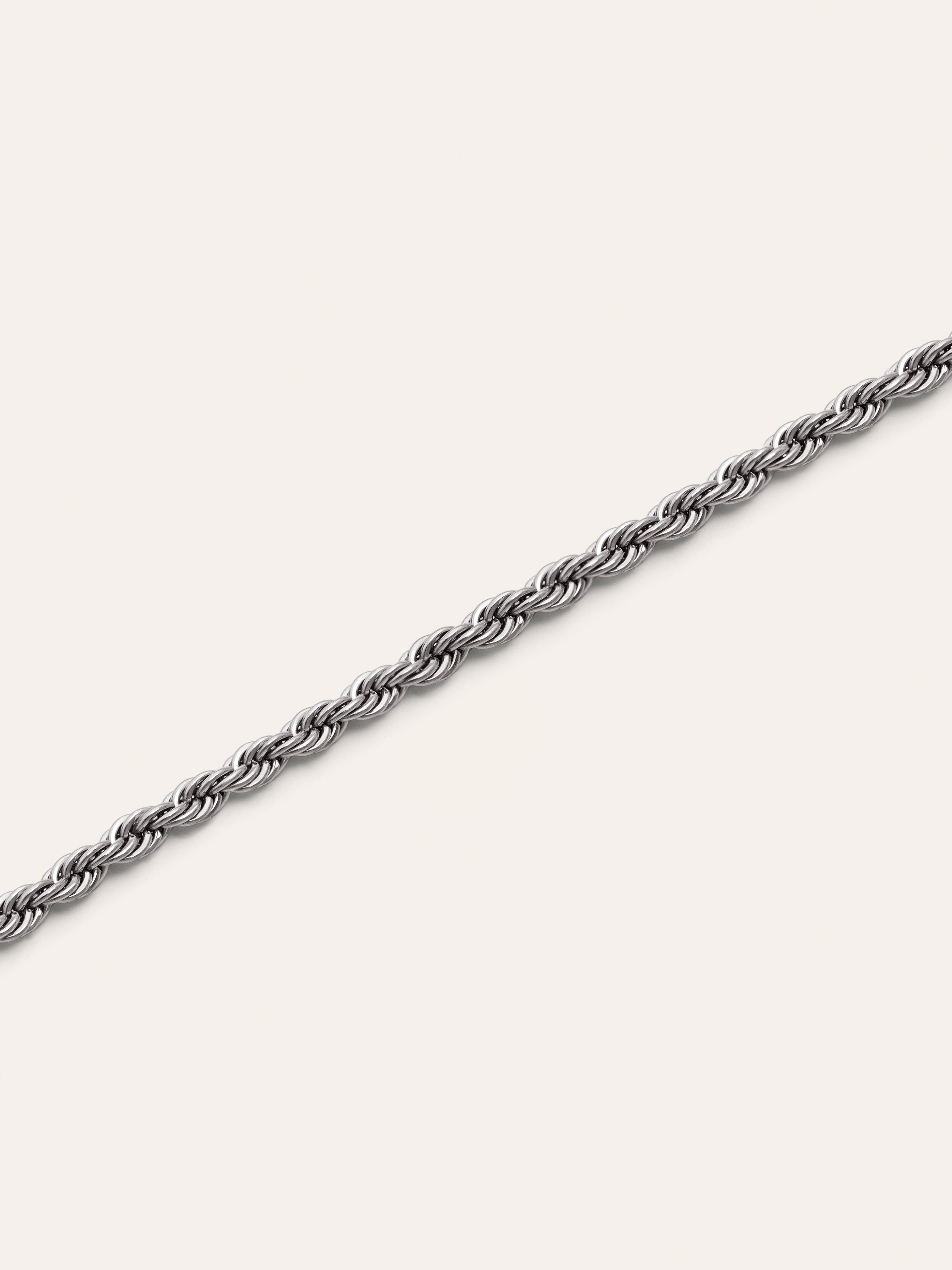 Pulsera Big Cord Acero
