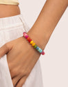 Pulsera Bloom Stones Acero Baño Oro