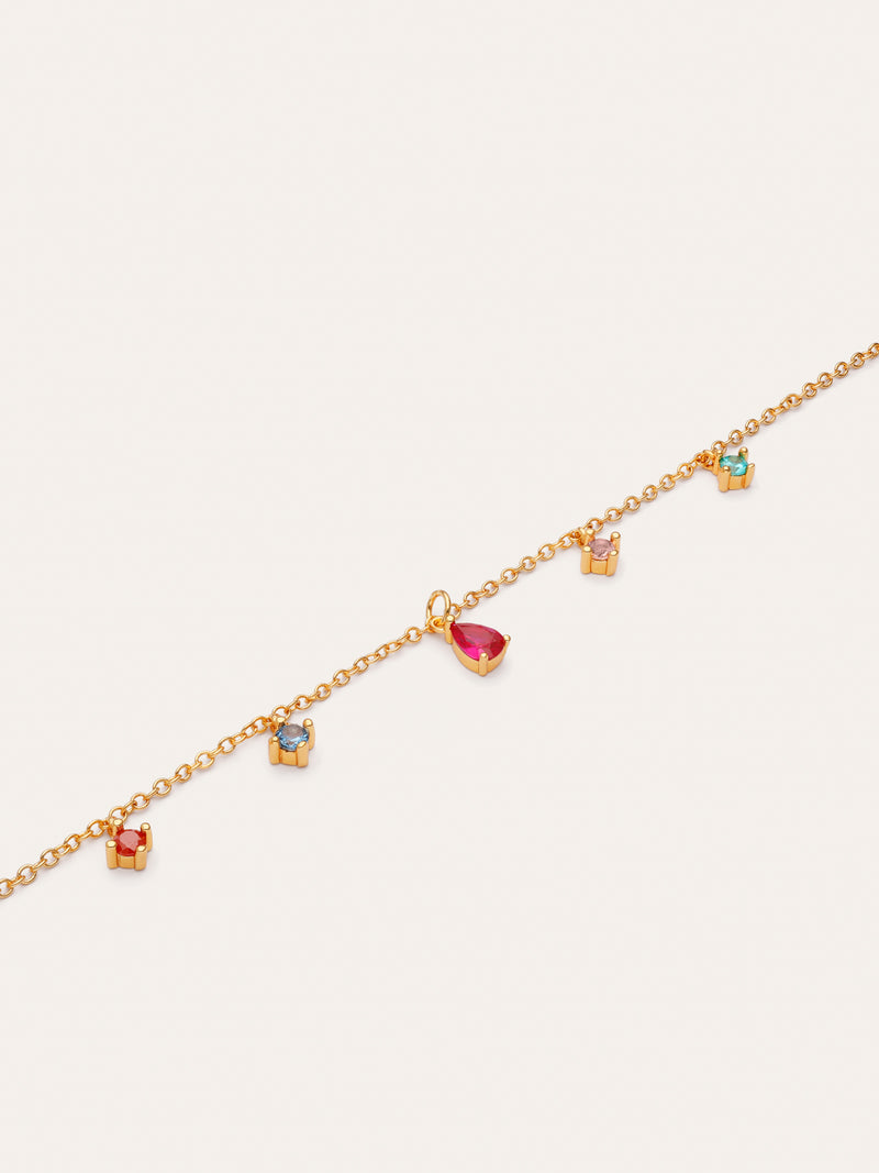 Bracciale Cascade Colors placcato oro