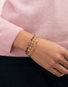 Bracelet Calabrote Plaqué Or