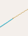 Pulsera Chic Turquoise Acero Baño Oro