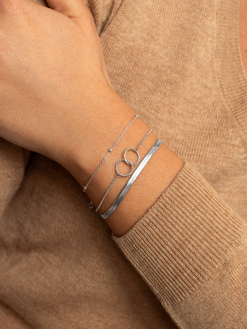 Lisse S Armband Edelstahl