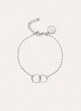 Bracelet Circles Twist Acier