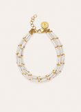 Cleopatra Blanch Steel Bracelet, Gold-Plated