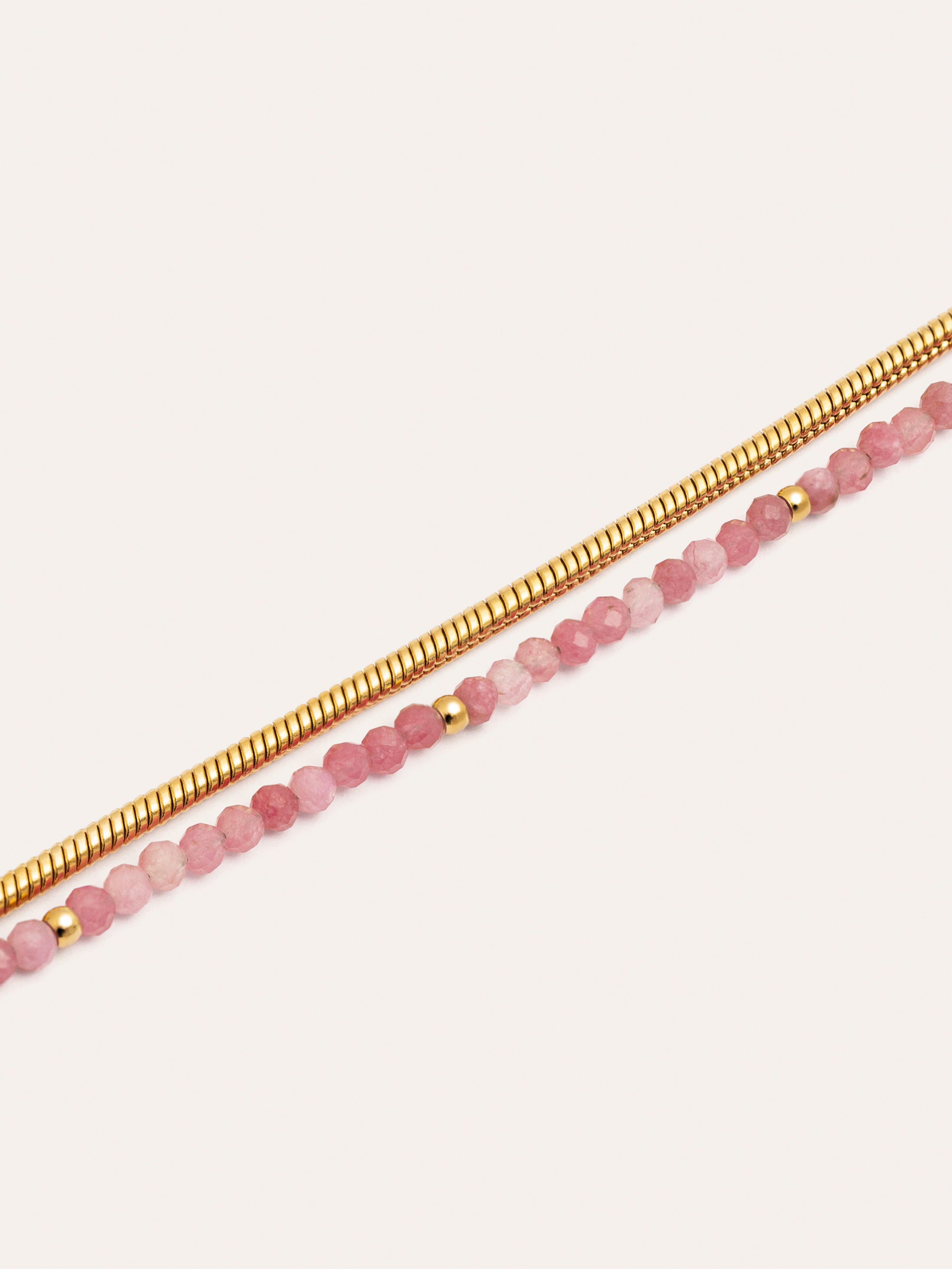 Cleopatra Rose Armband, Edelstahl vergoldet