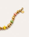 Pulsera Color Bomb Acero Baño Oro