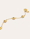 Armband Muscheln Emaille 18kt vergoldet