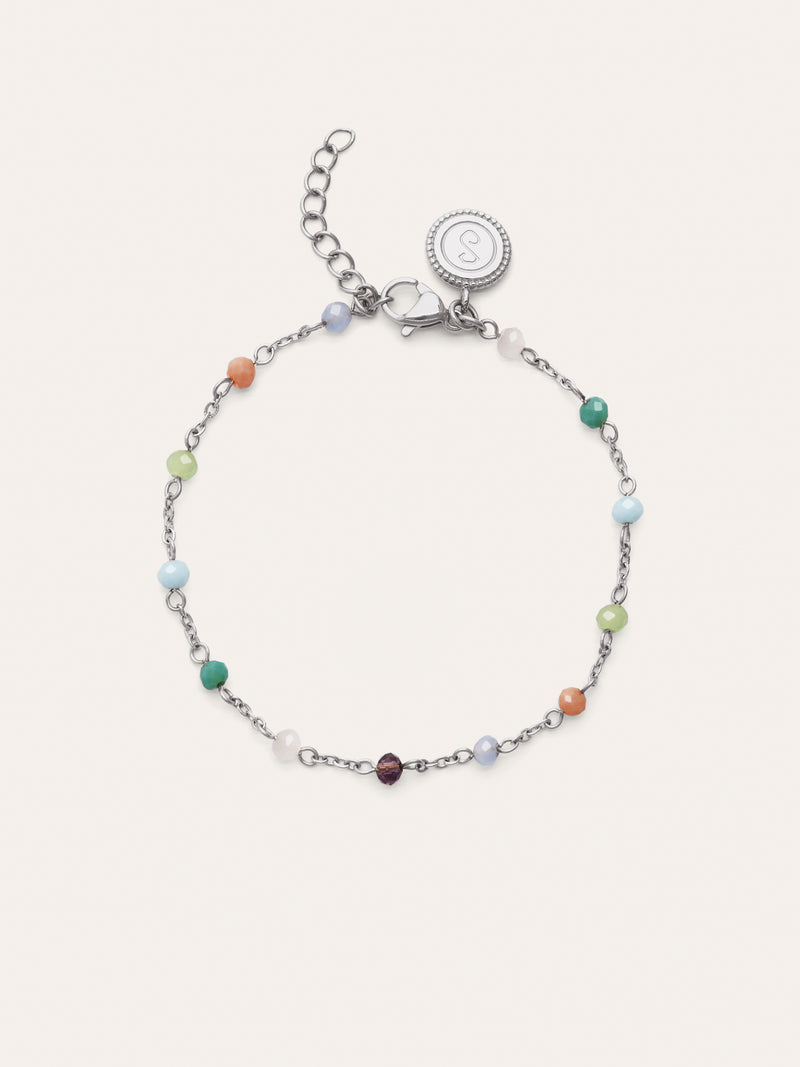 Armband Crystals Colors aus Stahl