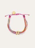 Personalized Color Rainbow Stainless Steel Gold Bracelet