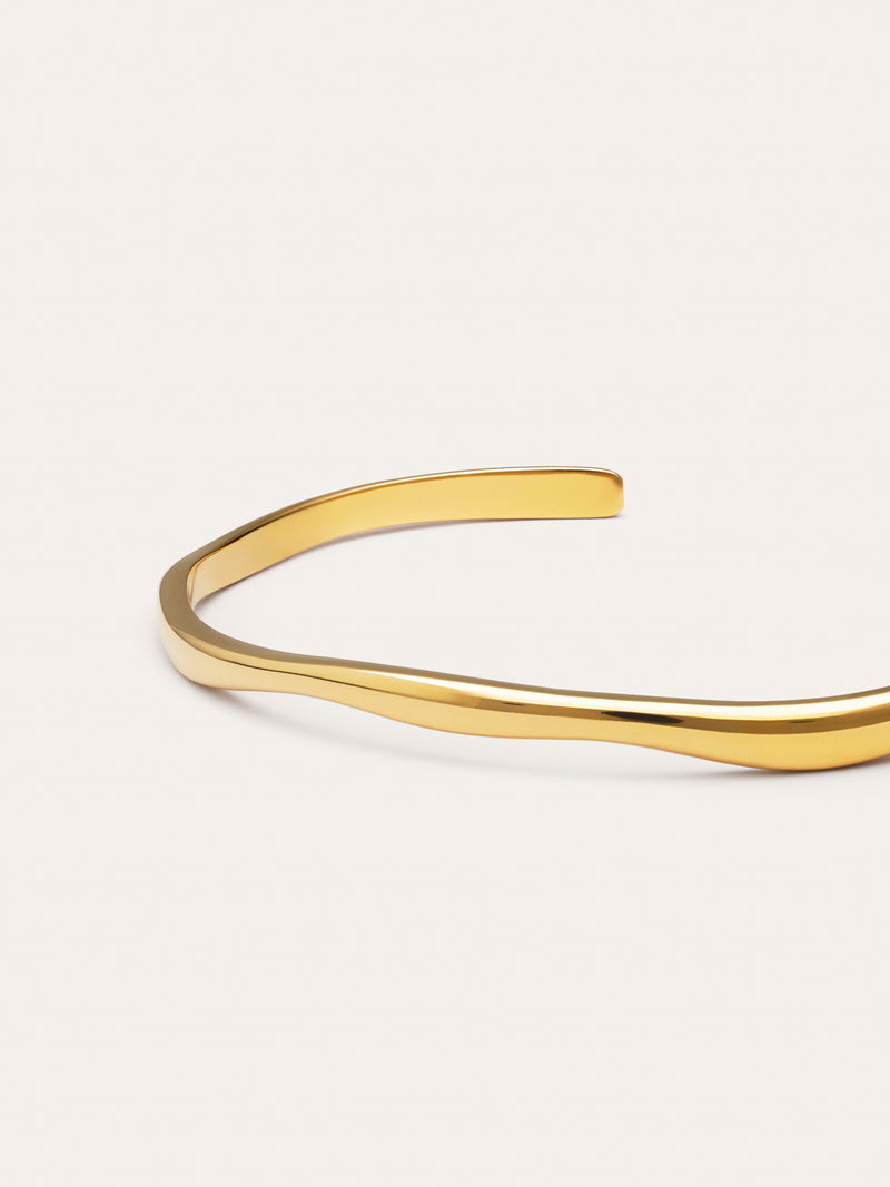 Brazalete Dane Acero Baño Oro