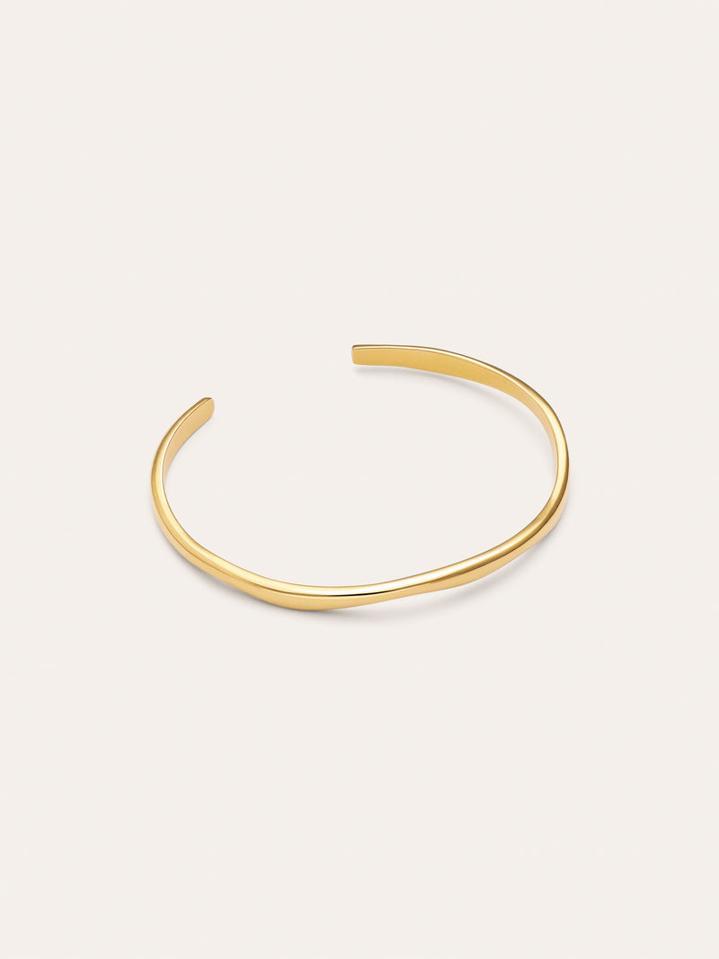 Brazalete Dane Acero Baño Oro