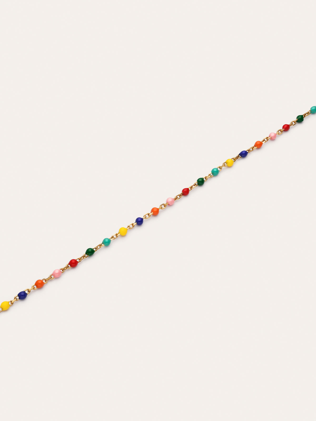 Imagen detalle de Bracciale Dots Colors Enamel Acciaio
