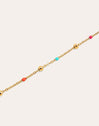 Collar Dots L Colors Enamel Acero Baño Oro