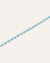 Imagen detalle de Pulseira Dots Turquoise Enamel Aço