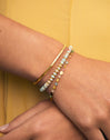 Pulsera Full Daylight Acero Baño Oro