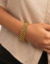 Pulsera Galea Acero Baño Oro