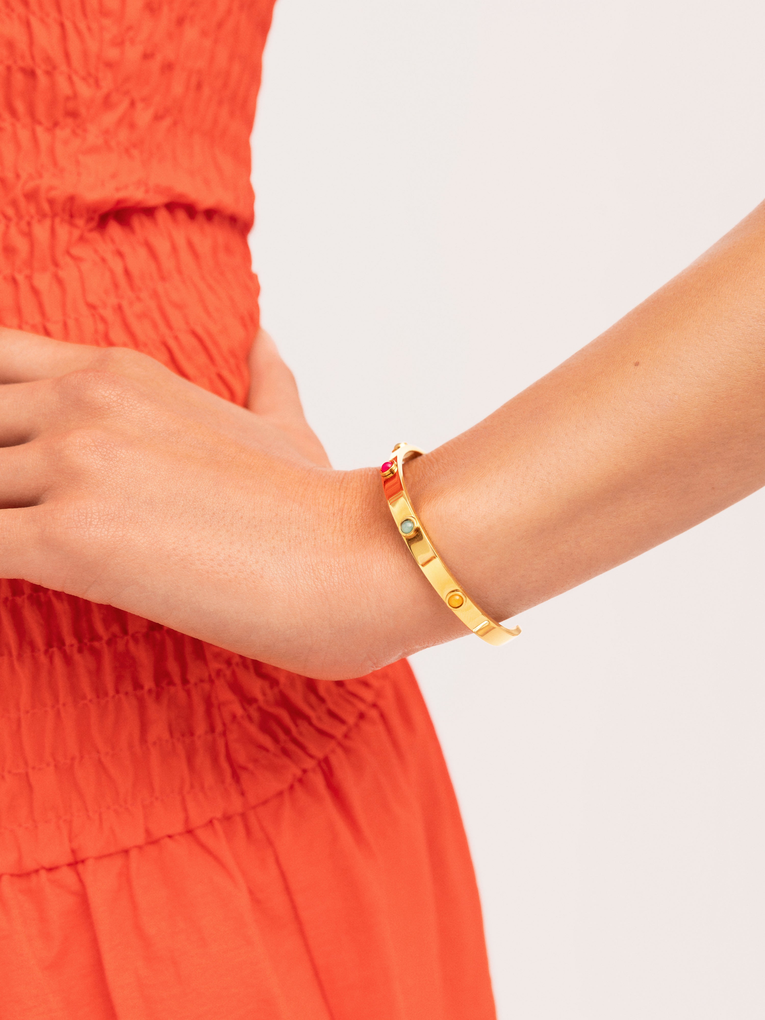 Bracelet Gina Acier Plaqué Or