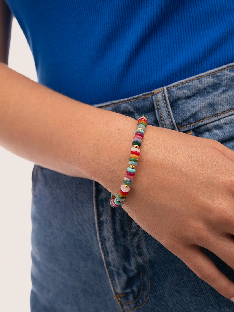 Armband Habana Stahl Vergoldet