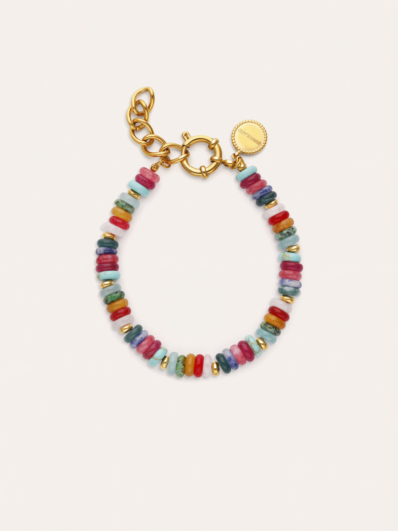 Armband Habana Stahl Vergoldet
