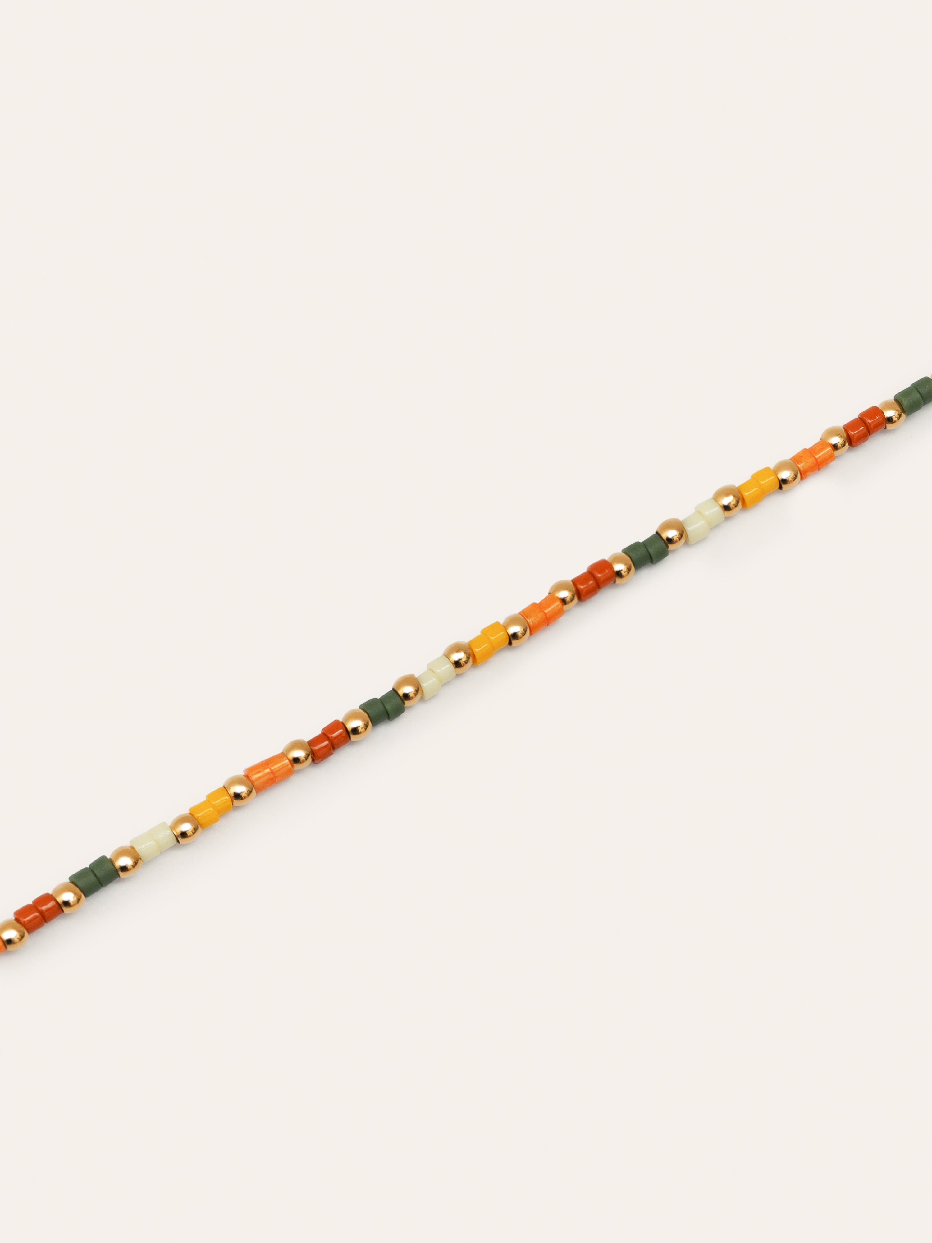 Harvest Colors Stainless Steel Gold Bracelet