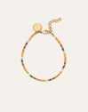 Harvest Colors Stainless Steel Gold Bracelet