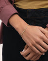 Joy Colors Stainless Steel Gold Bracelet