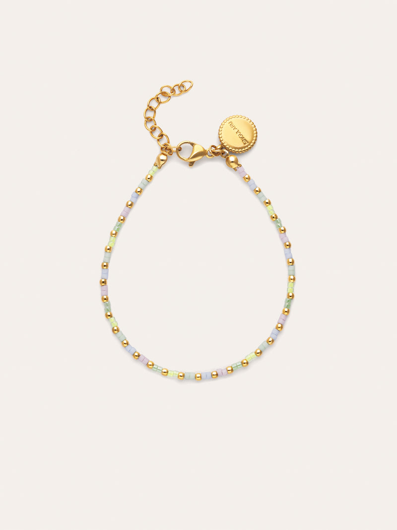 Joy Colors Stainless Steel Gold Bracelet