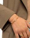 Pulsera Link Acero Baño Oro