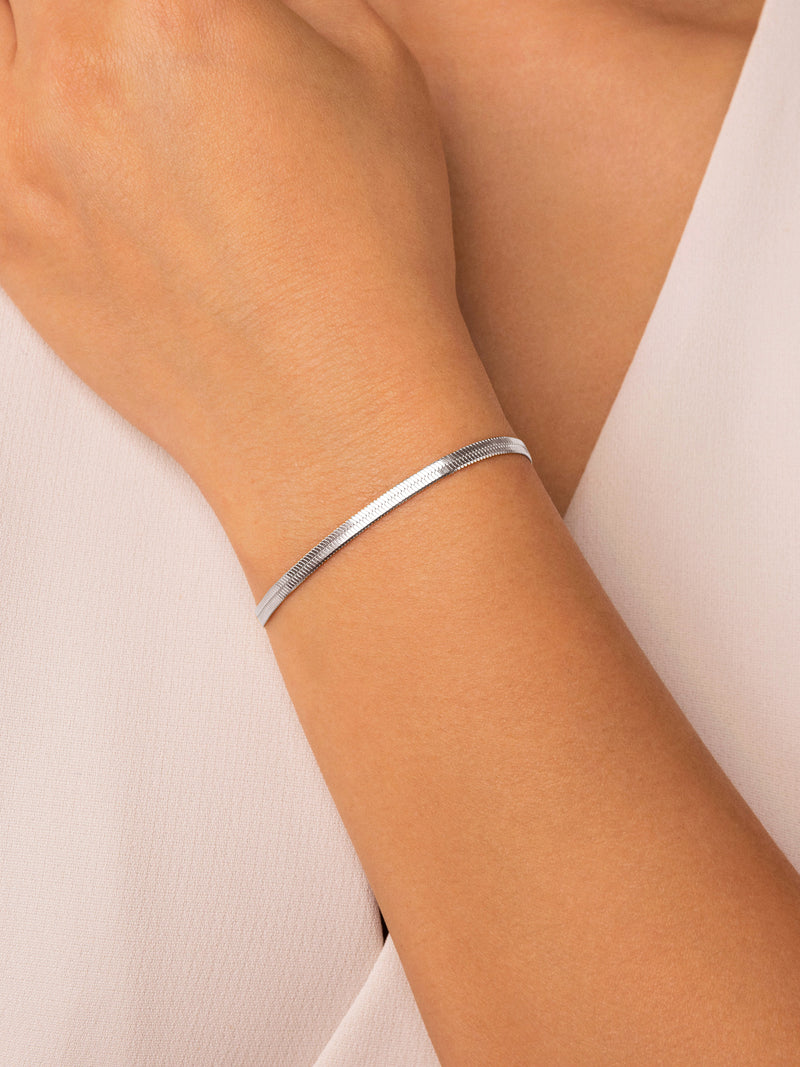 Lisse S Armband Edelstahl