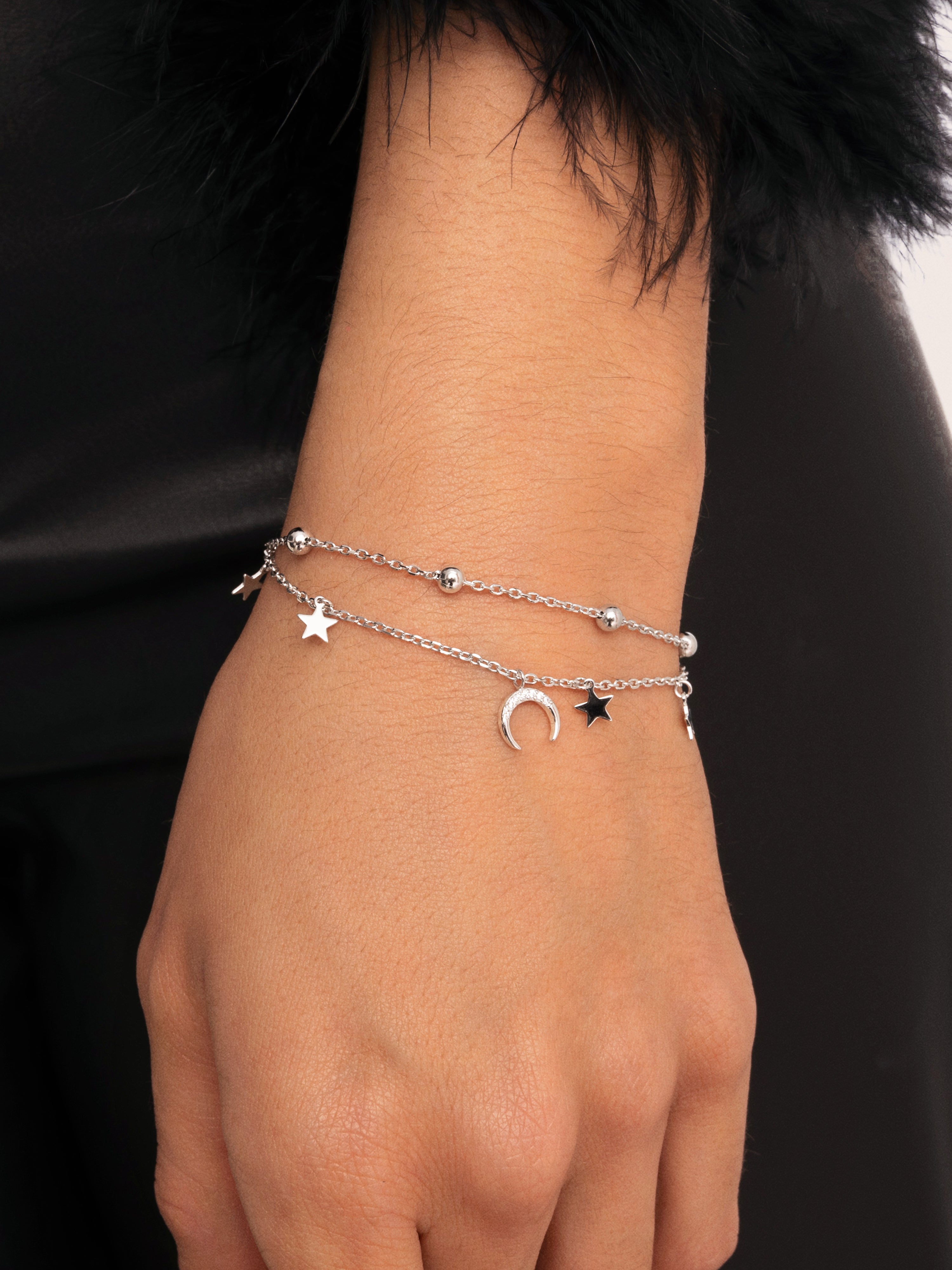 Pulsera Lunera Plata