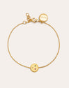 Pulsera Medallion Spark Color Baño Oro