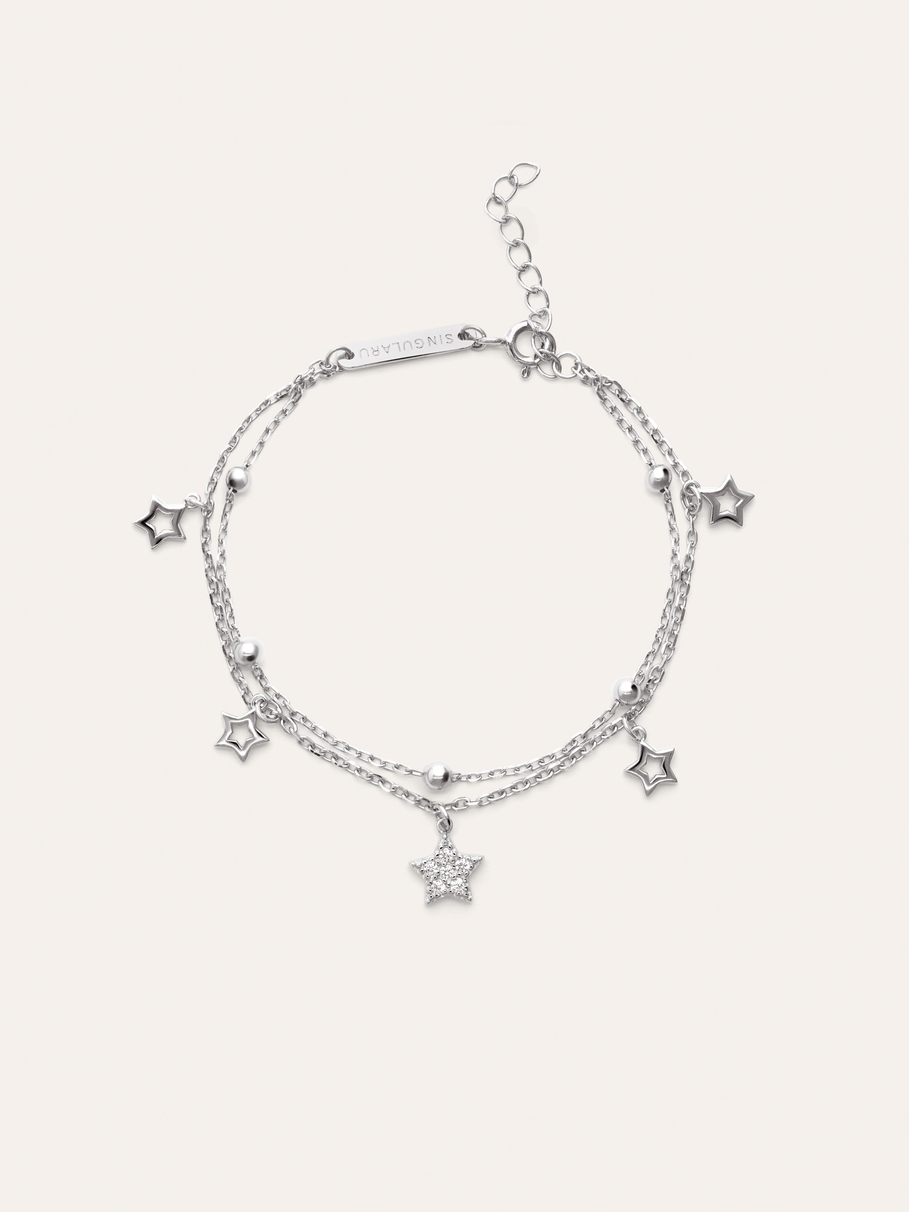 Pulsera Mil Estrellas Plata