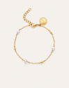 Bracciale Bahia Pearls Acciaio placcato oro