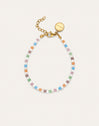 Nacary Colors Bracelet Gold Plated Steel