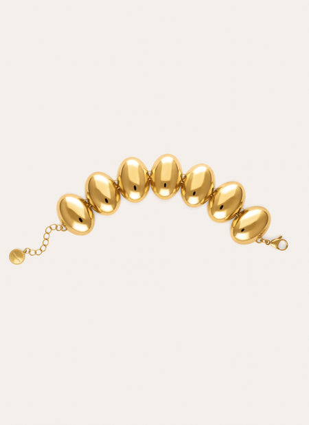 Oceya Steel Bracelet Gold Plated