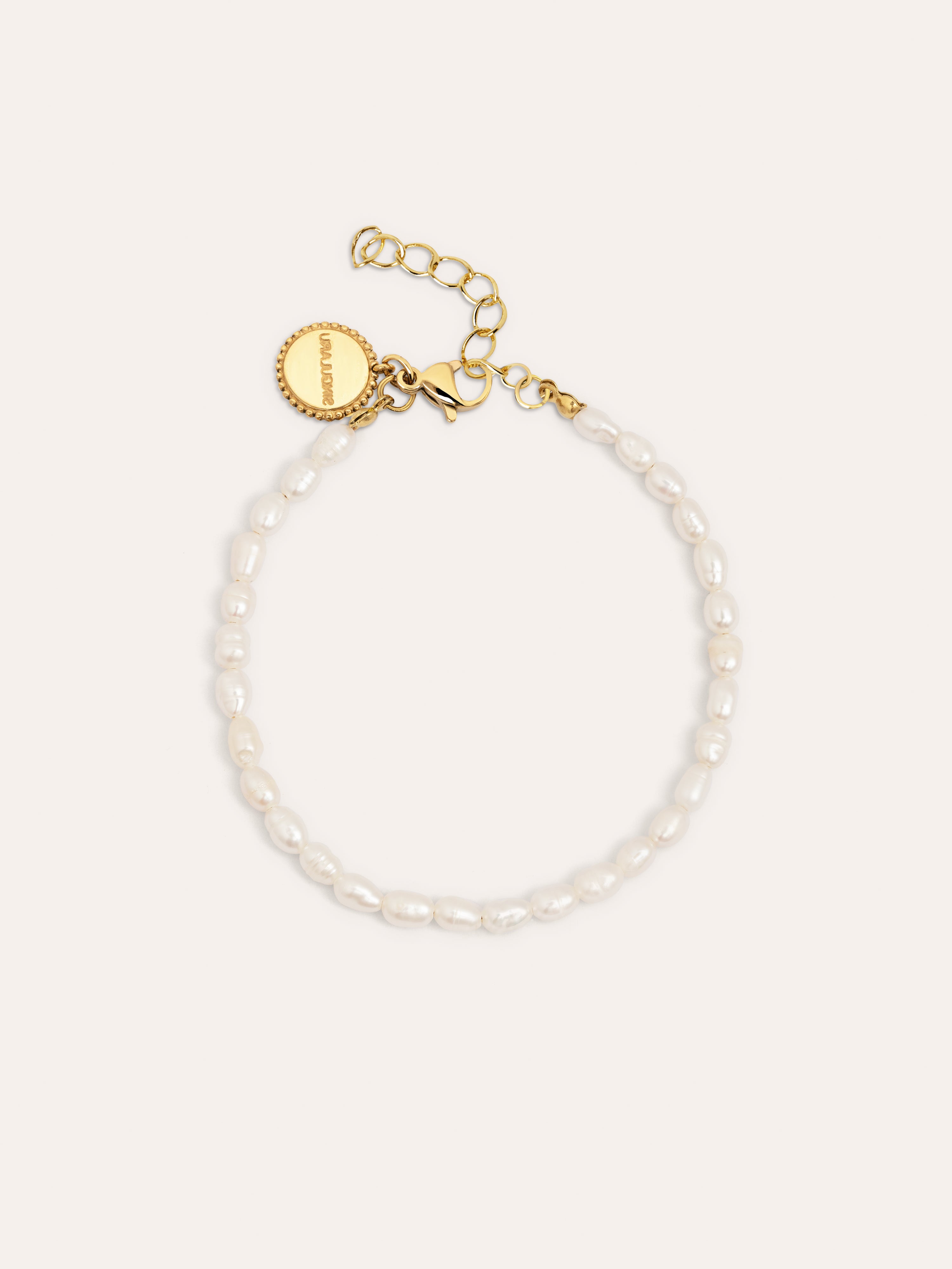 Pompeya Stainless Steel Gold Bracelet