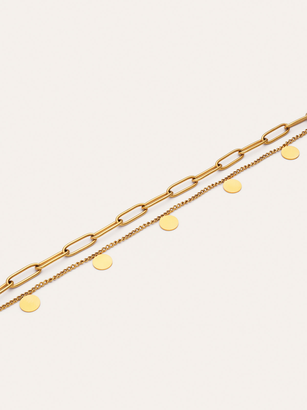 Imagen detalle de Armband Sienna Staal verguld